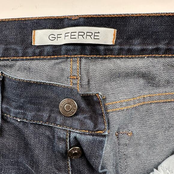 GF Regular Gianfranco Ferre Jeans US 32 IT 46 Blue Denim Regular Straight Jeans - Picture 5 of 16